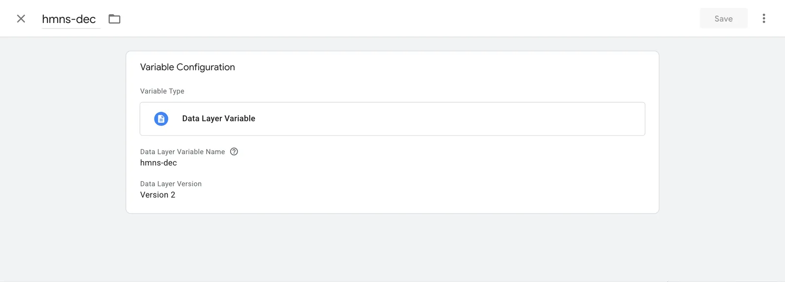 Create a new variable